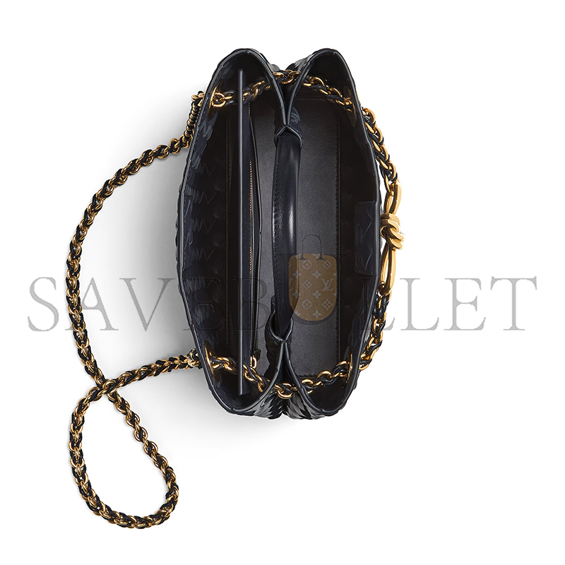BOTTEGA VENETA SMALL ANDIAMO CHAIN NOCTURNAL 786008VCPP14184 (25*20*10cm)